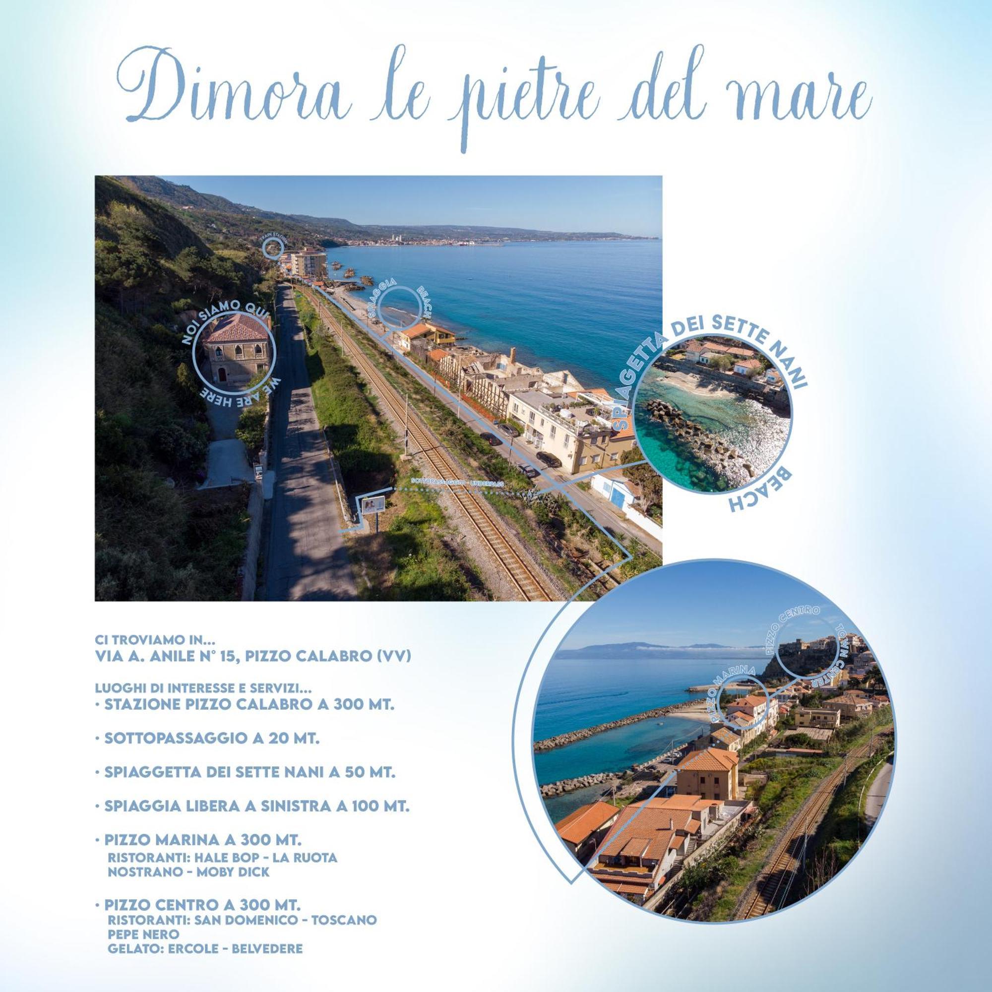 Hotel Dimora Le Pietre Del Mare à Pizzo  Extérieur photo